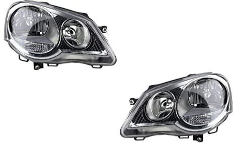 Johns, Scheinwerfer Halogen passend für VW Polo 02 9N 05-12 H7 H1 Satz L R
