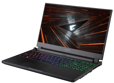 Gigabyte AORUS 5 Gaming Laptop, Intel Core i7 12700H, GeForce RTX 3070, 15,6 Zoll 240Hz Display, Windows 11 (AORUS 5 SE-73DE314SH)