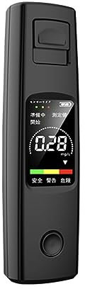 Trjgtas Testeur D'Alcool Professionnel, Éthylotest Haute Sensibilité, Éthylotest Portable Rechargeable, Durable B