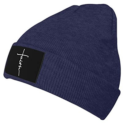 934 Herren Damen Chemo Turban Kopftuch Glaube Jesus Christentum Vertikales Kreuz Religiös Wintermütze Klassische Beanie Mütze Warme Kopf Wraps Für Adult Outdoor Angeln