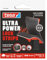 tesa Ultra Power Lock Strips - selbstklebende Klettband-Streifen mit extrem starkem Klettverschluss - wetterfest, UV- und temperaturbeständig - Klebeband für innen- und außen - 4 Stück - 50 x 25 mm