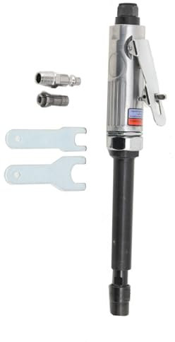 YILIKISS Air Die Grinder Set, 28cm Handle Length Die Grinder Polishing, High Speed Pneumatic Polisher 25000rpm 90 Psi (6.2Bar)