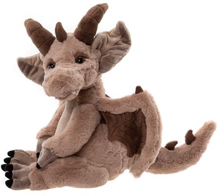 Charlie Bears Feldspar | Magnificent Detailed Gargoyle Design Plush Collectable for Ages 14 Years and Up