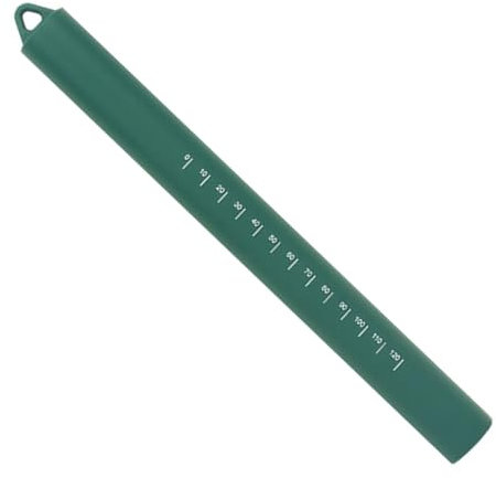KANLVU Rolling Pin with Band Silicone Pasta Pin Dough Roller Smooth Roller Pin for Baking Dough, Pie Crust, Dough, Fondant, Pastry(Green A)
