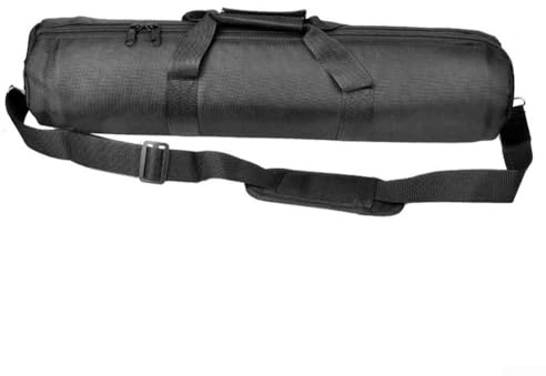 Feegow Bolsa para trípode, bolsa de transporte para trípode de 40 a 120 cm, funda de almacenamiento impermeable con correa ajustable para el hombro, para equipo de fotografía, soporte de luz monopié