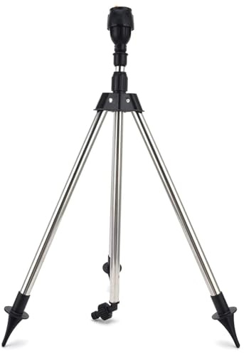 NIDONE Aspersores para césped y jardín, aspersor oscilante retráctil de 360° con Filtro, automático para jardín, hogar, Granja