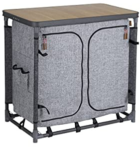 Bo-Camp Urban Outdoor Urban Outdoor Küchenschrank, Hampton-85 x 48 x 83 cm, Anthrazit