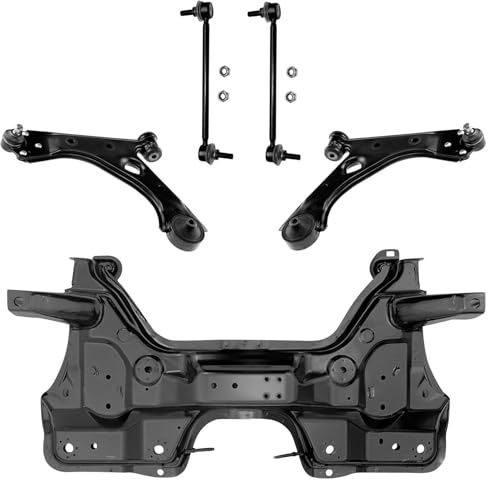 1x Achsträger 2x Querlenker 2x Koppelstange Vorderachse für Opel Corsa D S07 + Van