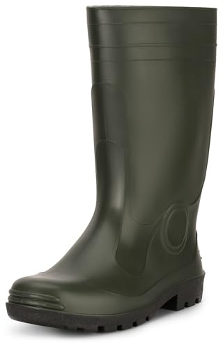 Ladeheid Herr PVC Gummistövlar LA-974 (Grön, 46 EU)