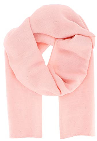 moonbow Foulard Femme Paillettes 100% Viscose - Grand Foulard Long et Rectangulaire 180cm x 90cm - Foulard Original Chic Coloré et Pailleté Moderne et Tendance - Etole pour Mariage (Rose pale)