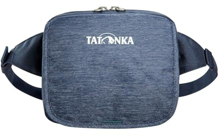 Tatonka Bauchtasche Travel Organizer - Hüfttasche mit großem RV-Hauptfach und Flacher Reißverschlusstasche auf der Rückseite - Navy