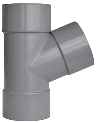 Jardibric - Culotte PVC d’Évacuation 67°30 Femelle Ø100 - Raccord PVC pour Réseau d’Eaux Usées