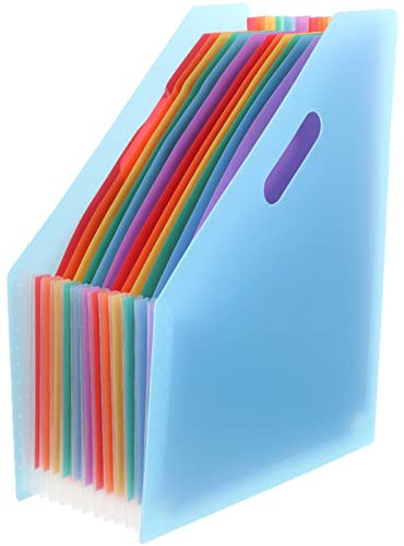 Operitacx Ordner Organpaket A4 Erweiterbarer Ordner Desktop Selbststehender Ordner Rechnungsordner Prüfen Entsprechender Dateiorganisator Bürobedarf Schreibtisch Student Plastik Lehrerbedarf