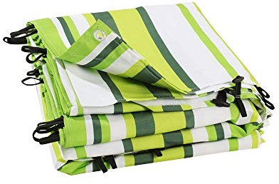 TERRE JARDIN Toile de Rechange pour auvent 3 x 4m - - Vert