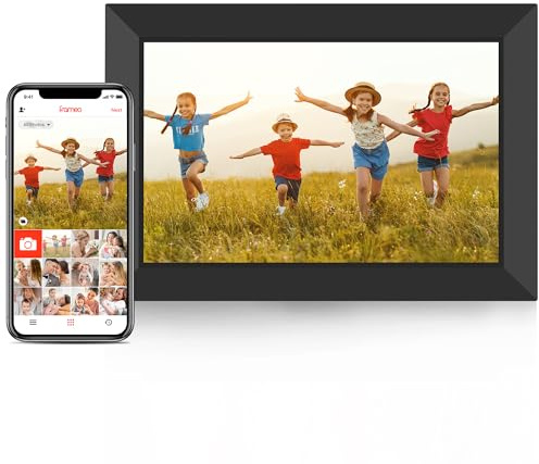 WONNIE Frameo Digitaler Bilderrahmen 10,1 Zoll