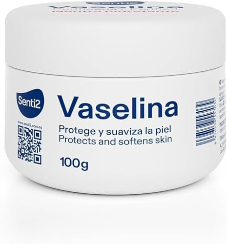 Senti2 Vaselina Purificada Tarro - 100g - paquete de 3