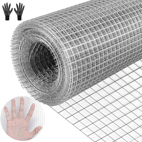 Rodent Proofing Wire Mesh Roll Galvanized Wire Metal Mesh 200mm x 6m, Stop & Prevent Mice & Mouse Access, Filling In Gaps Around The Home & Garden