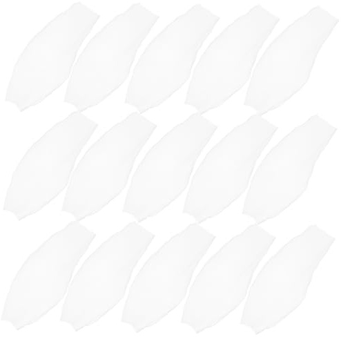 SOLUSTRE Haarbürsten Reinigungsnetze zum Schutz der Kopfhaut aus Nylon 50 Stück mit Weichem Kissendesign und Dichtem Wabennetz für Zuhause und Reisen