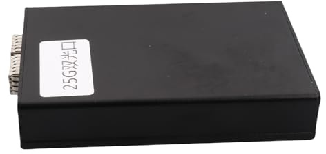 Tarjeta de Red Portátil de 25 Gbps con Interfaz óptica SFP, Adaptador de Tarjeta de Expansión de la Red SFP de Aluminio de Aluminio Divisor, Enchufe y Juego (Puerto Dual)