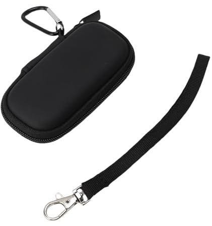 MENDUNER Custodia per il Monitoraggio Cardiaco per Kardia Mobile 6L EKG, Custodia Portatile con Guscio Duro con Cinturino per Maniglia e Fibbia da Arrampicata