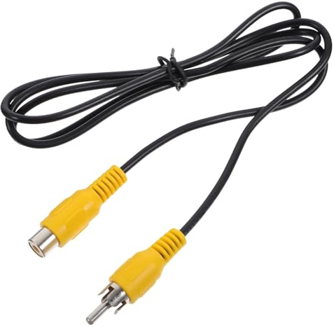 Angoily Câble Audio Mâle vers Femelle, Extension 1m, Transmission Claire et Stable, Abs, Cuivre et Caoutchouc, pour Autoradio