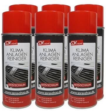 SDV Chemie Klimaanlagenreiniger Schaum Spray 6x 400ml