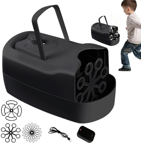 Maskin För Att Blåsa Bubblor - Automatisk Blåsleksak - Bubblemaskin Med Batteridrift - För Jul Födelsedag Påsk Fest Utomhus Pojkar Flickor Dusch Bad