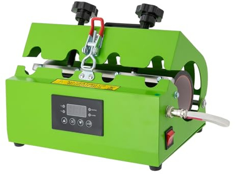 Chelngveo Transferpresse 550W 2,5 A von 0-200℃ für 7.2-8.5cm Tassen | Modern, mit 1.5m Länge des Netzkabels, 0.26-0.7 L, 30*20*20cm, für Keramikbecher, Gläser & Wasserflaschen