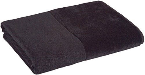 möve Bamboo Luxe Duschtuch 80 x 150 cm aus aus Bambus-Zellstoff, black