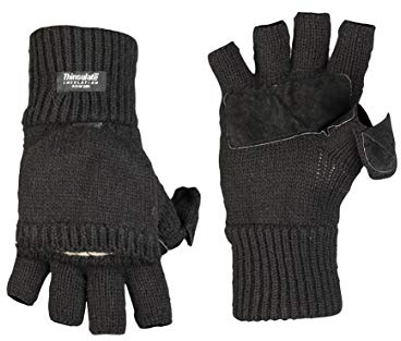 Mil-Tec Handskar-12545002 svart en storlek