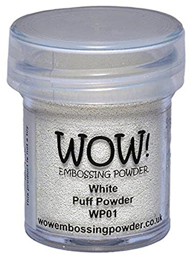 Wow Embossing Powder 15 ml, White Puff