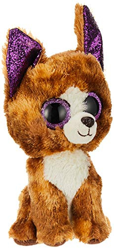 TY 36878 Dexter, Chihuahua 15cm, mit Glitzeraugen, Glubschi's, Beanie Boo's, 15 cm