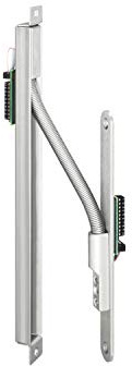 EFF EFF 10314R14-00 - Pasacables oculto, se puede enchufar 10314, 330 x 24 x 33 mm, redondo, acero inoxidable, color plateado