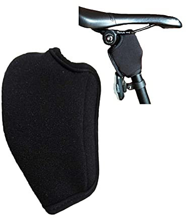 Mizijia Schutz für Sattelstütze,Sattelstütze Gefedert Schutz,Neoprenmanschette für Suntour sp 12-ncx Federsattelstütze als Fingerschutz