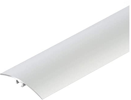 AM-Stan-F++Aluminium Carpet Cover Threshold Transition Strip 0.93M Silver Door Floor Trim TMW Profiles (930x50mm)