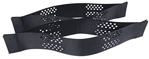 QWEASDF Kiesgitter, Kiesmatten, Bodenwabe Geoweb, 5 cm(2 in) Tiefe Durchlässiges Bodengitter, für Die Bewehrung des Straßenbetts, HDPE-Geo-Gitter, Waben-Geocell,5 * 10m(16.4 * 32.81ft)