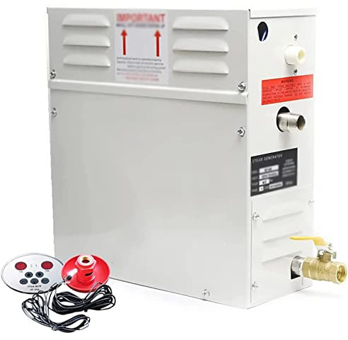 XDLYWUZIQ 220v 380v Dampfduschen Sauna Dampfgenerator, Dusche Home Dampfduschsystem Sauna Spa Dampfbad Generator Geeignet Für Heizraum 3-20m³,220V-4.5KW