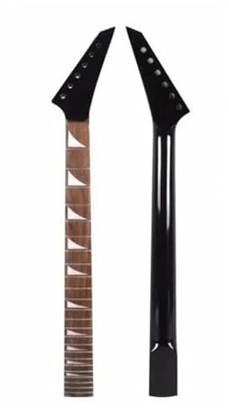 Ahorn-E-Gitarrenhals, 24 Bünde, 25,5-Zoll-E-Gitarrenteile Gitarre Nacken Ersatzteile