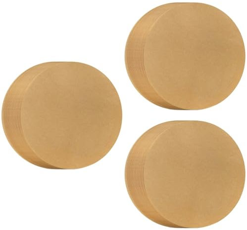 Amosfun 300 Feuilles papier cuisson remplaçable papier pour poêle à griller doublures de parchemin plat four plats à four sulfurisé à usage quotidien à remplaçable