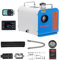 Dieselheizung 8.3KW, tragbare blaue Diesel-Luftheizung 12V/24, All-in-One-Dieselheizung mit Fernbedienung und LCD-Panel-Steuerung für Autos, Lastwagen, Wohnmobile und den Innenbereich