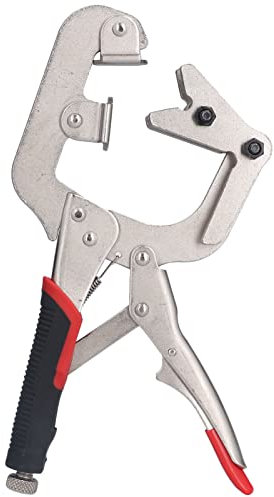 ANKROYU C Clamp Locking Pliers, Steel Welding Clamp Pliers, Wear Resist Clamp Pliers Locking Pliers, C Welding Clamps for Round Pipes Wooden Cylinders