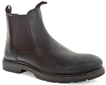Lumberjack Charlie Chelsea Boots för män, 43 EU, Brun, 43 EU