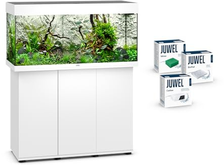 JUWEL Aquarium Rio 180 Kombination Weiss Premium-Bundle