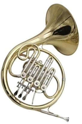 Waldhorn In Profiqualität Wunderschönes 4-Ton Bb-Waldhorn-Blechblasinstrument Mit Koffer