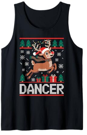 Père Noël, Renne, Danseur de Ballet, Noël, Hommes, Femmes, Enfants Débardeur