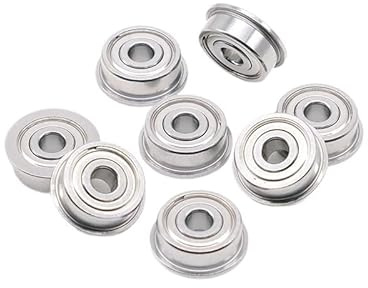 2 pezzi SFR133ZZ CB cuscinetti ibridi in ceramica con flangia 2,38x4,762x2,38 mm cuscinetti flangiati in miniatura in acciaio inossidabile grado ABEC-7