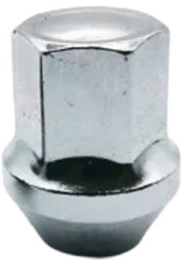 Rufutle Radmuttern für Ford S-Max, für Jaguar F-Pace, 1 Stück M14x1,5 Sechskant-Radmuttern, 21 mm Durchmesser, Dicke 36 mm