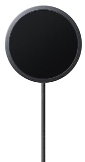 Samsung Magnet Wireless Charger 25 Watt EP-P2900T für Smartphones und kompatible Ladecases verschiedener Hersteller, Qi2-Support, inklusive 45 Watt Schnellladeadapter, Ladegerät mit USB-C, Schwarz