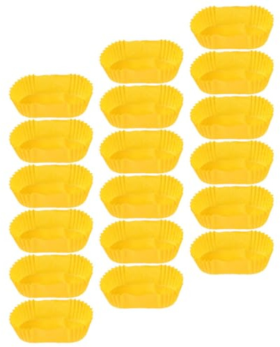 Angoily 2000 Pezzi Set da 2000 Pirottini di Carta Rettangolari Antiaderenti per Cupcake, Stampi per Torta Fatti in Casa in Carta Leggera, per Feste, Matrimoni e Panetteria