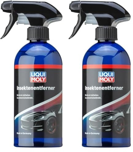 LIQUI MOLY Insektenentferner Auto, Art.-Nr. 1543 I 500 ml Insektenreiniger zur schonenden Beseitigung hartnäckiger Rückstände I Ideal zur Vorbehandlung vor Wagenwäschen I Hohe Materialverträglichkeit